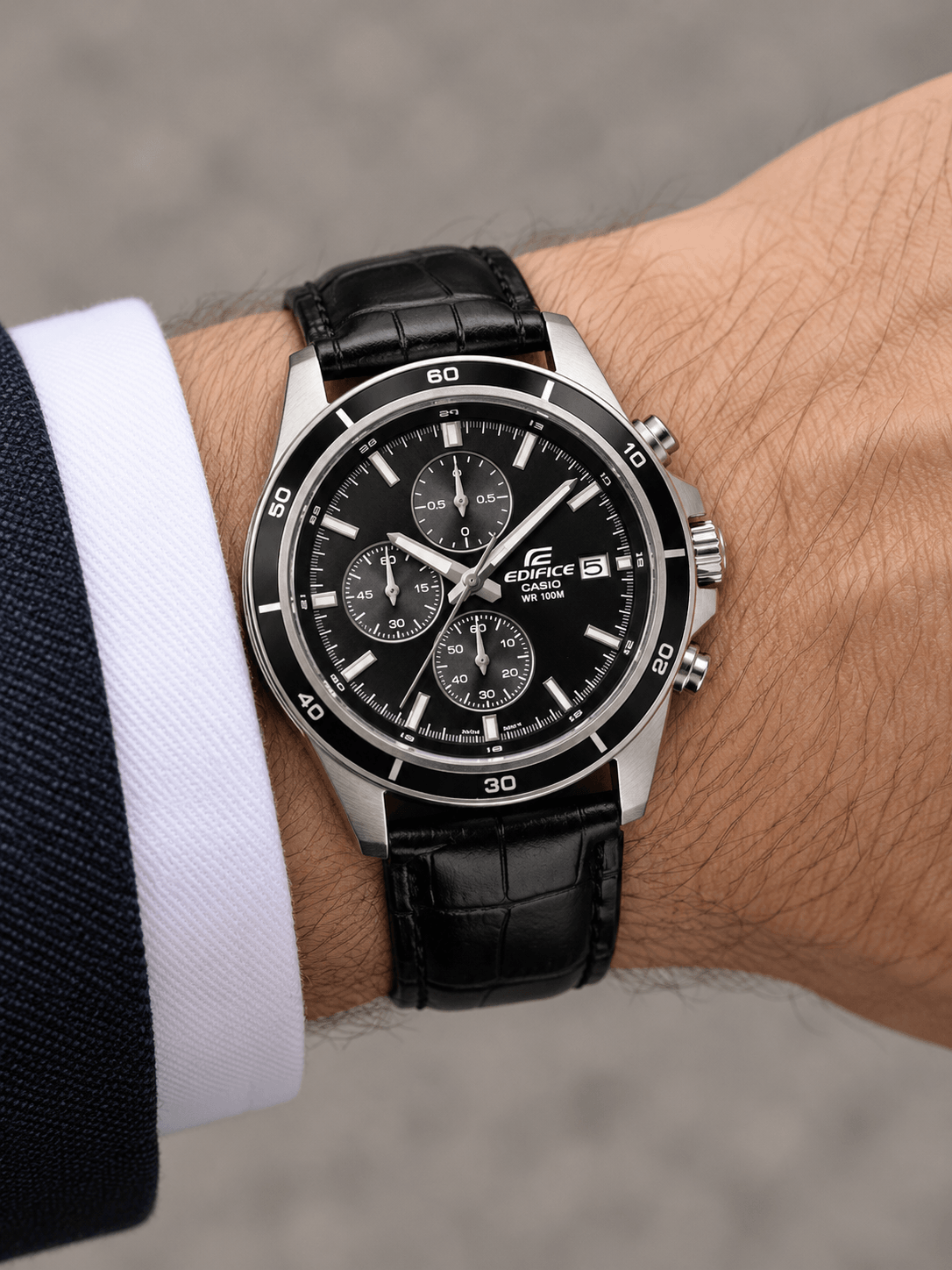 Casio Ρολόι EFR-526L-1AVUEF χρονογράφος με λουράκι. — φωτογραφία 2