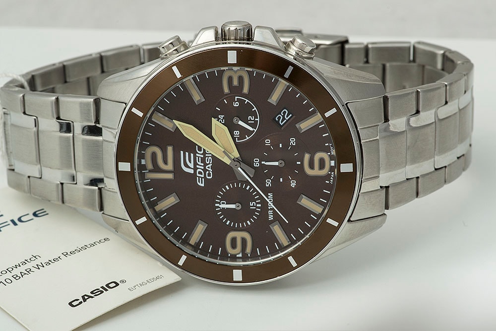 Casio Ρολόι, Χρονογράφος, EFR-553D-5BVUEF. — φωτογραφία 4